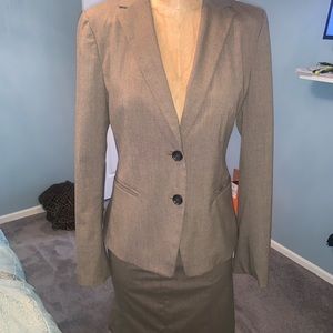 Ann Taylor Petite Skirt Suit Set